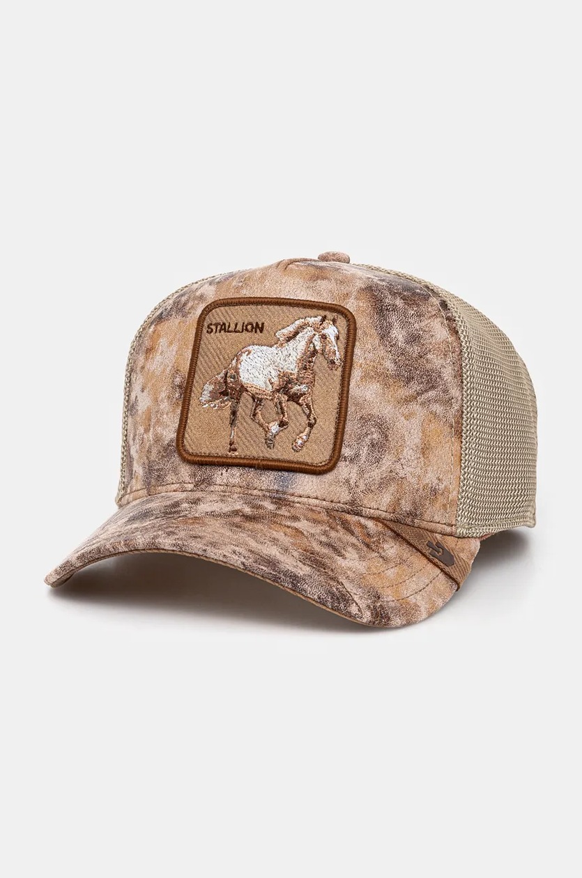☆WKNDRS☆ SPRAY TRUCKER CAP BROWN WS2501CP01BR スプレートラッカーキャップ (ブラウン) - WKNDRS | 60