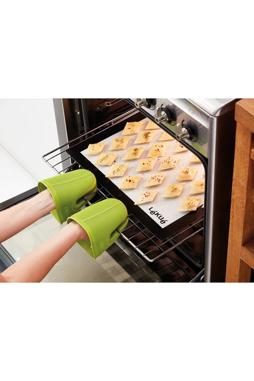 Tappetino Silicone Per Macarons Lékué - 40x30 Cm, Resistente Fino A 220°C, Per Preparazione Dolci - Foto 1