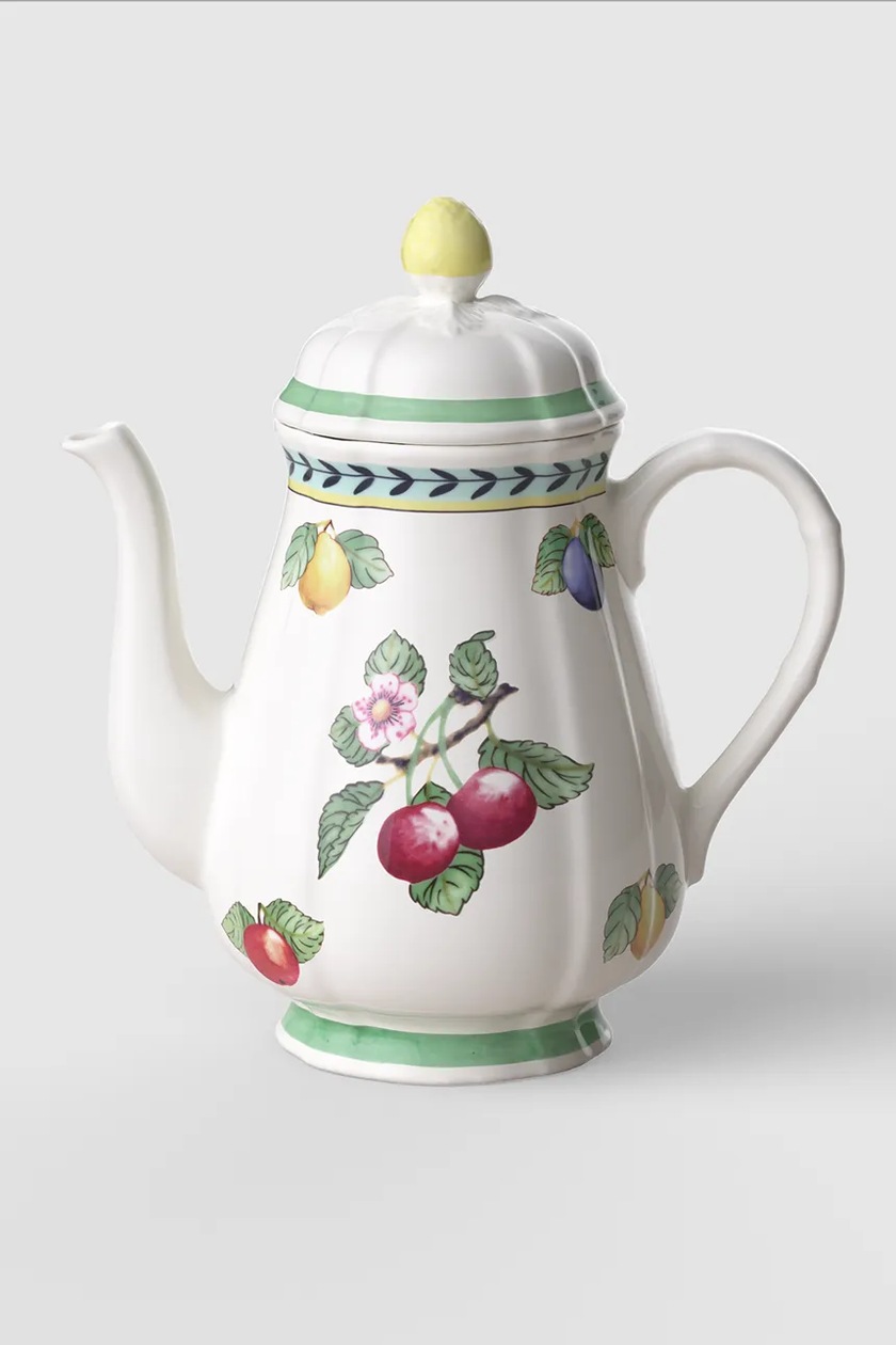 Villeroy & Boch Teiera Petite Fleur 1,1 L - Porcellana Vitro, Bianca, Lavabile In Lavastoviglie