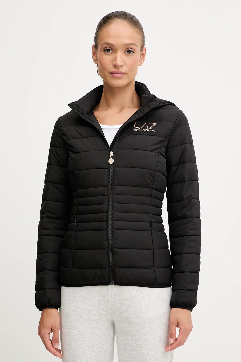 Jakna EA7 Emporio Armani ženska, črna barva, kupite na