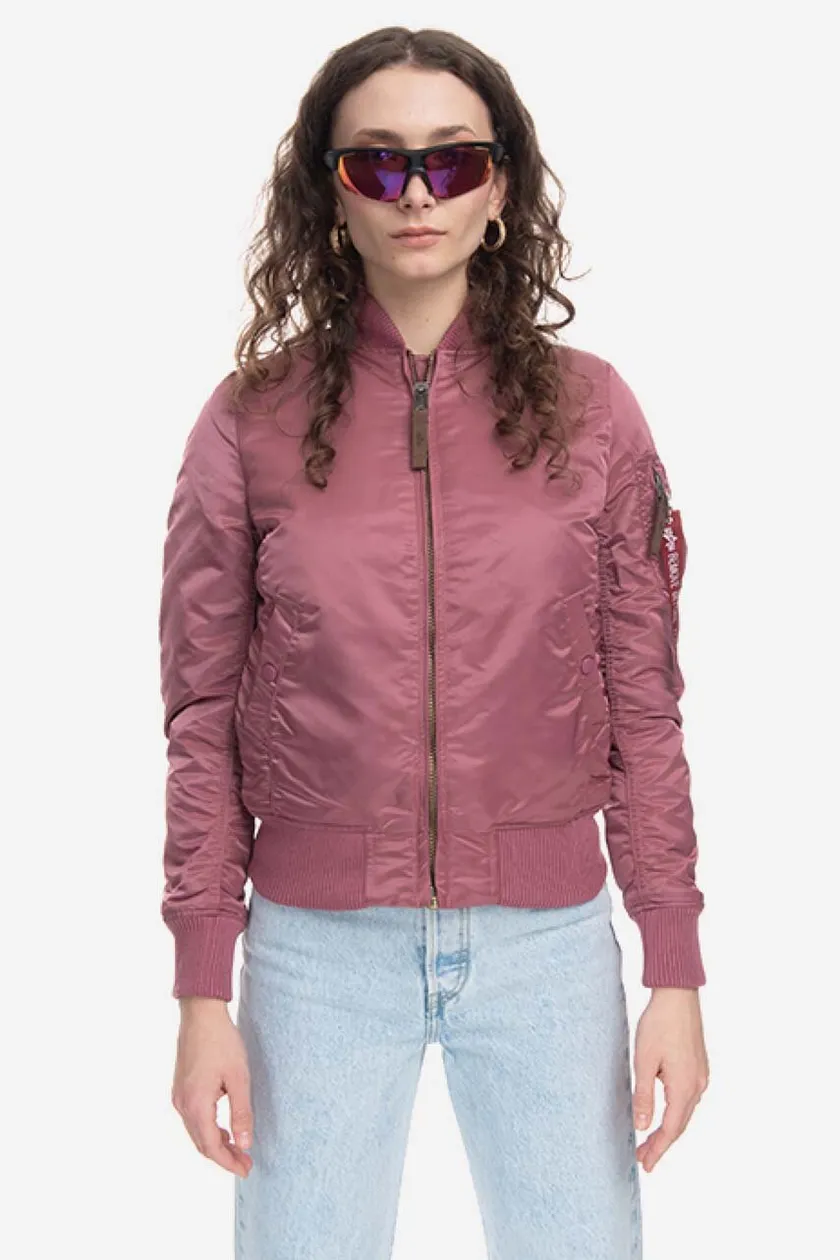 Alpha industries 2024 pink bomber