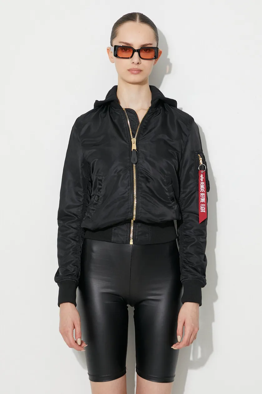 Alpha Industries bomber jacket women\'s | on buy black PRM color