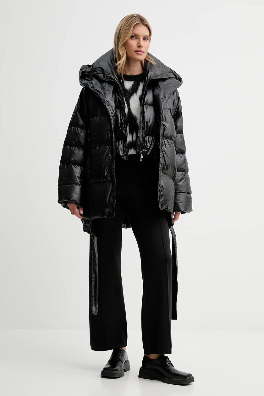 mｍczo Пуховая куртка MMC STUDIO цвет чёрный зимняя OLORO.JACKET