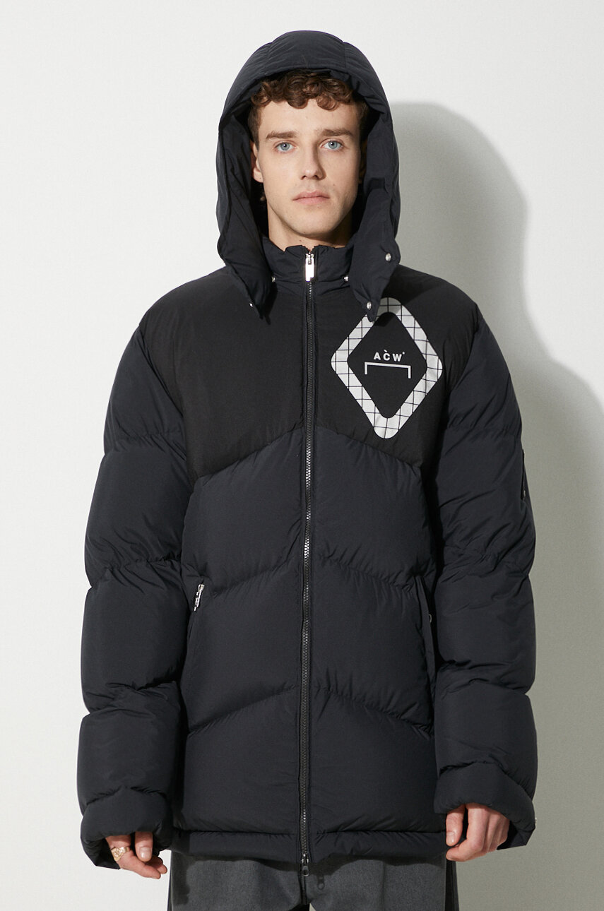 Billionaire Boys Club down jacket Leopard men's black color Billionaire Boys Club down jacket Leopard men's black color