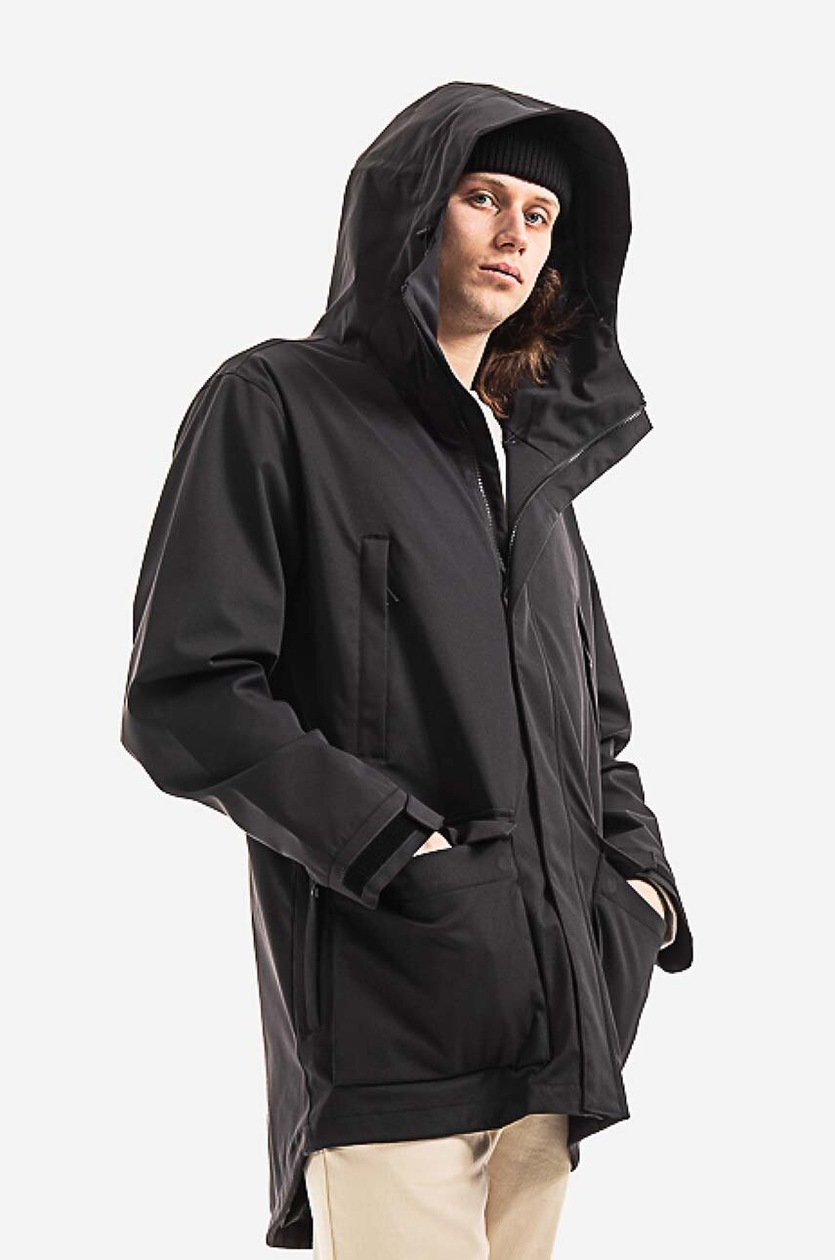 Makia jacket Northsea men's black color Makia Northsea Jacket