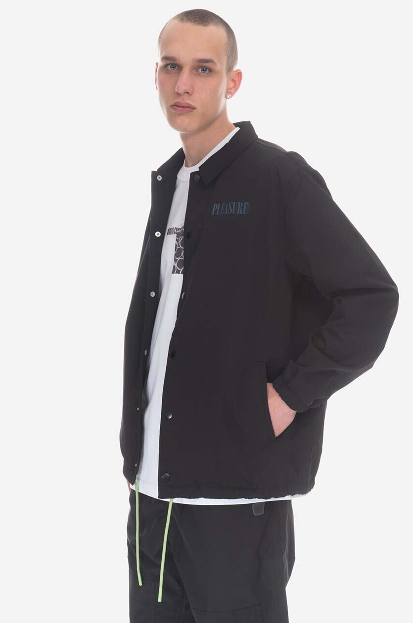 Pleasures deep outlet pile coach jacket