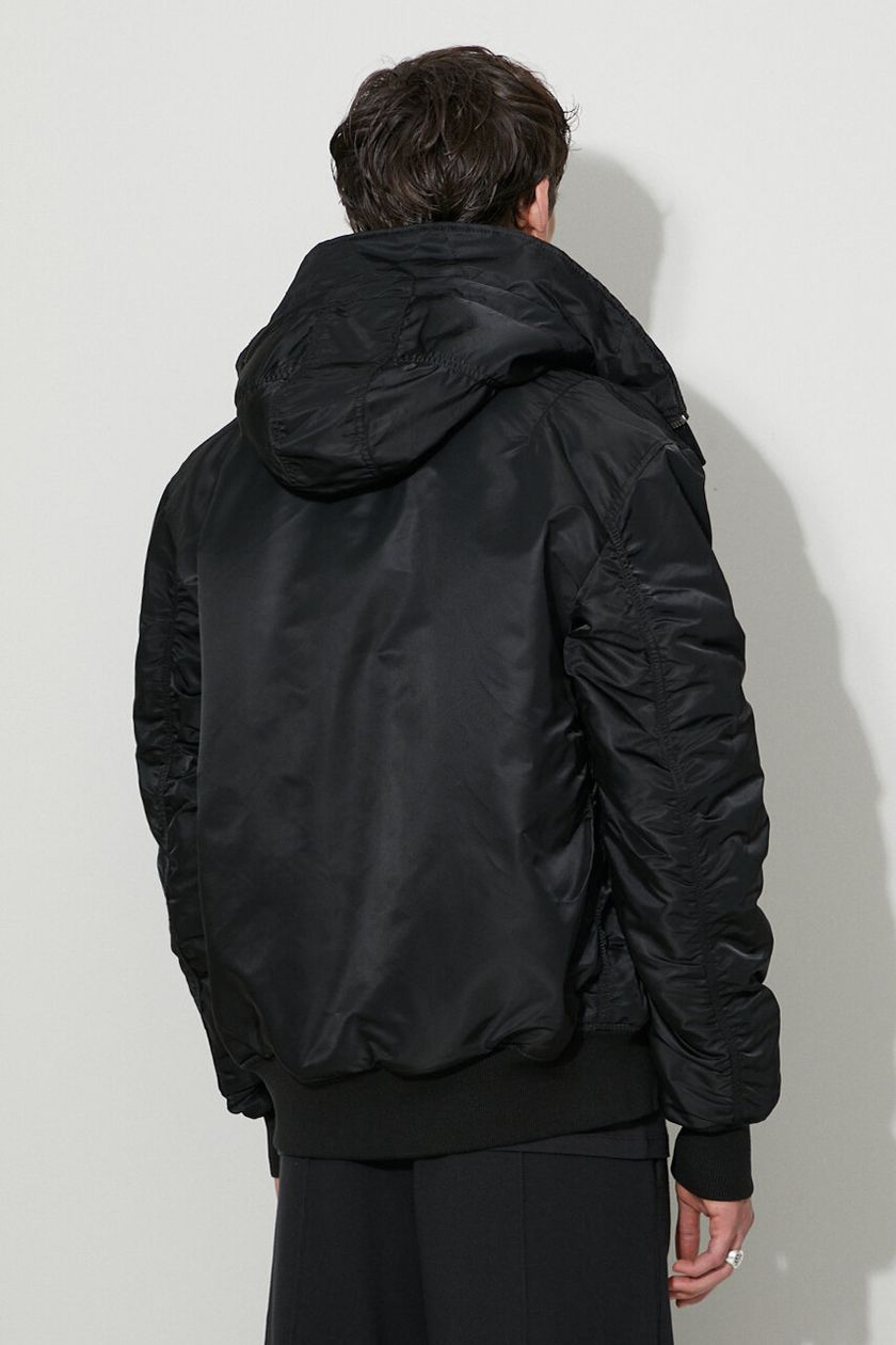 ALPHA INDUSTRIES: jacket for man - Black  Alpha Industries jacket 118113  online at