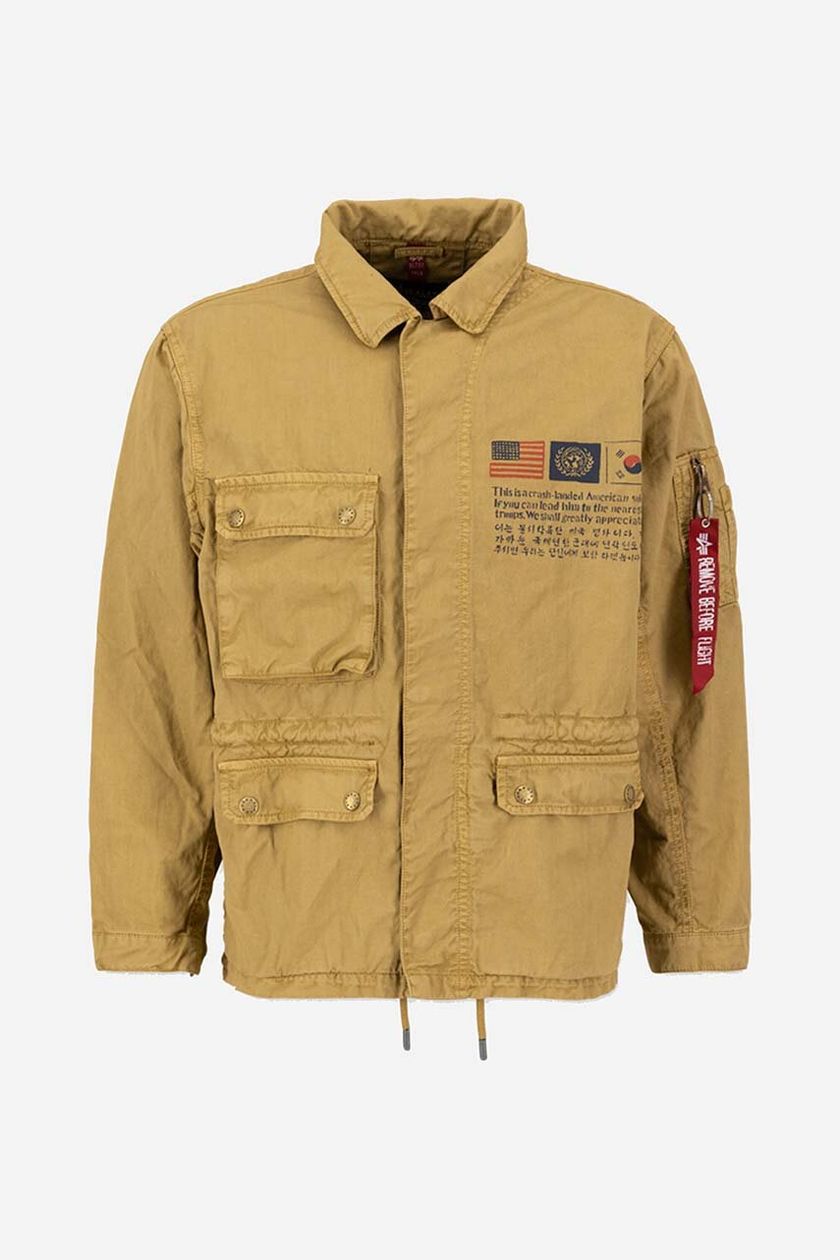 Alpha Industries jacket Field Jacket LWC 136115 13 men\'s beige color | buy  on PRM | Übergangsjacken