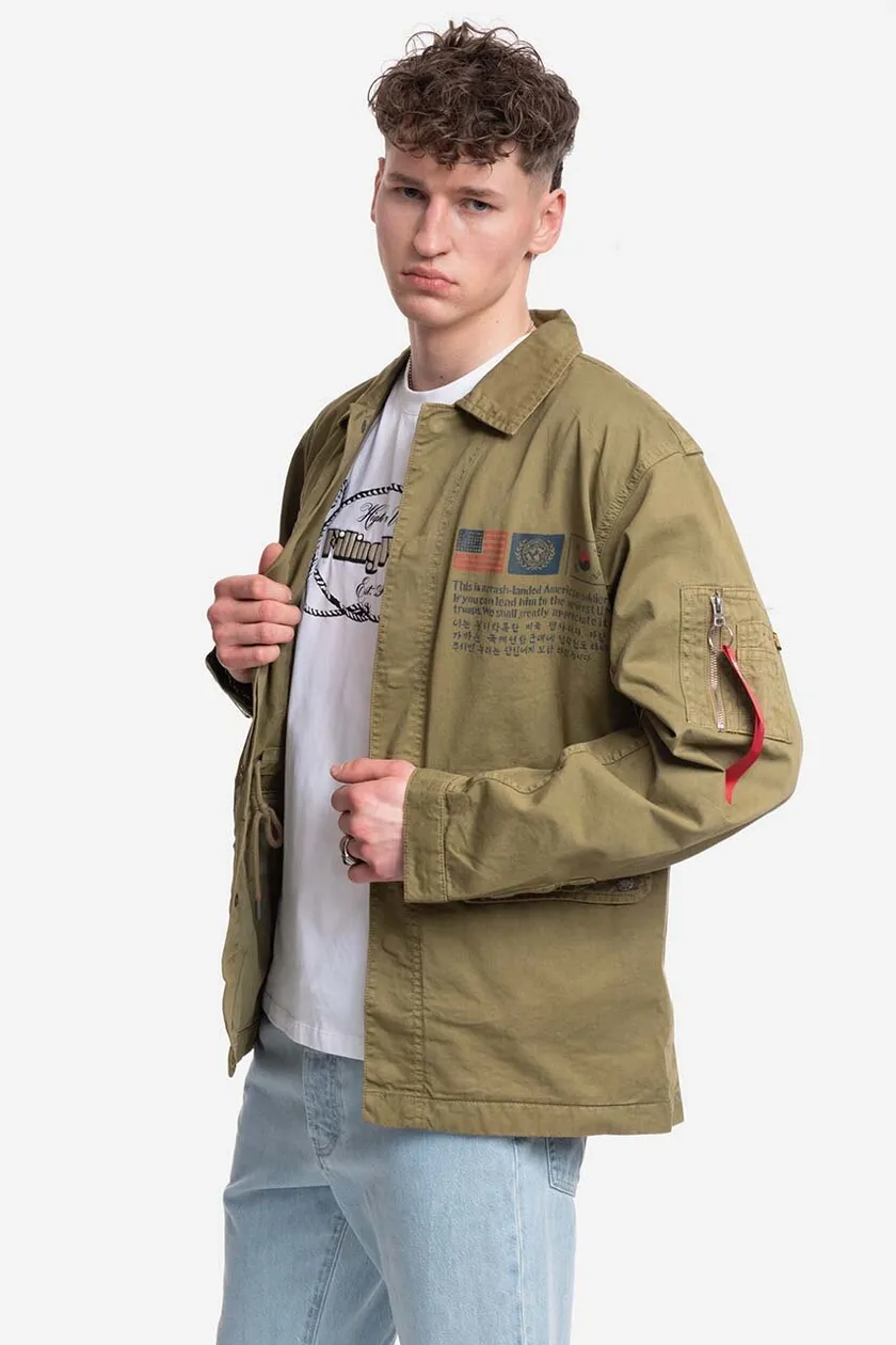 Jacket jacket PRM Industries Alpha color buy green | Field 11 136115 LWC on men\'s