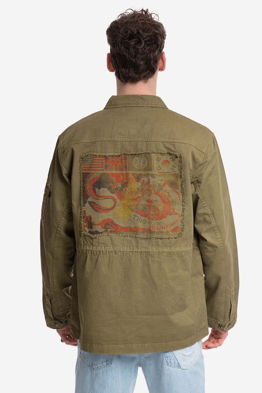 Alpha Industries jacket Field Jacket LWC 136115 11 men's green color | buy  on PRM