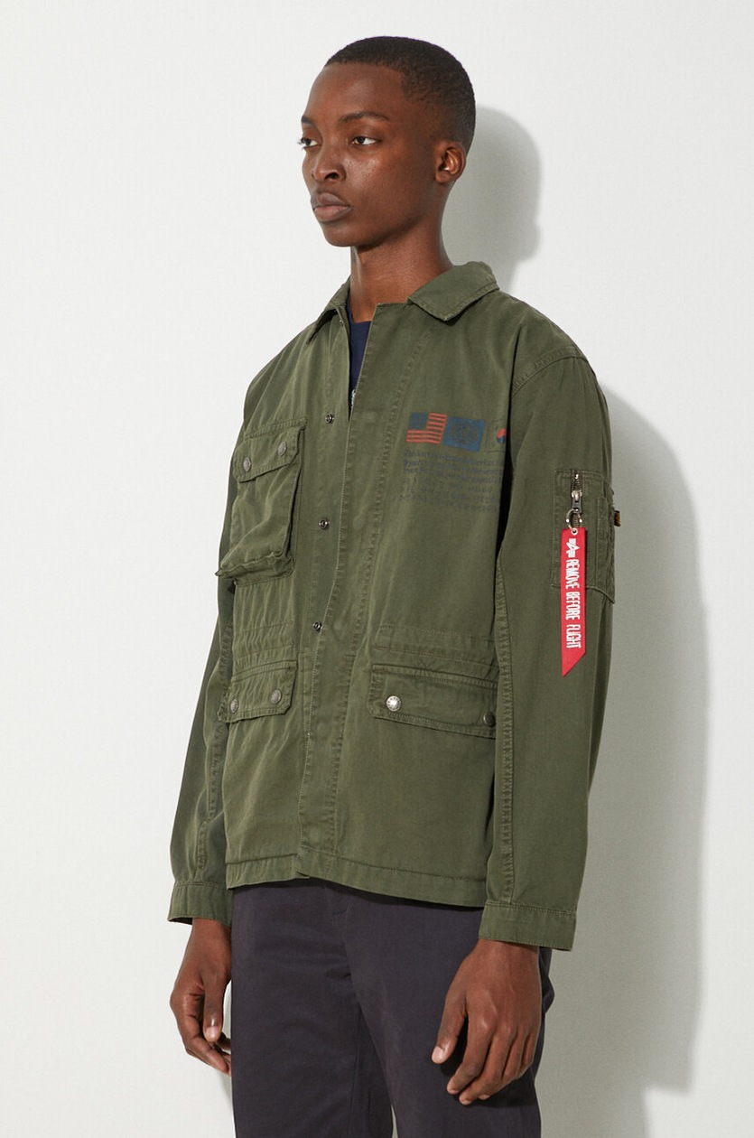 Alpha Industries jacket Field Jacket LWC 136115 136 men's gray