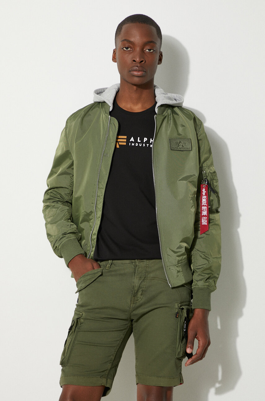 Alpha Industries bomber jacket Falcon II 156109 257 men's Alpha Industries bomber jacket Falcon II 156109 257 men's