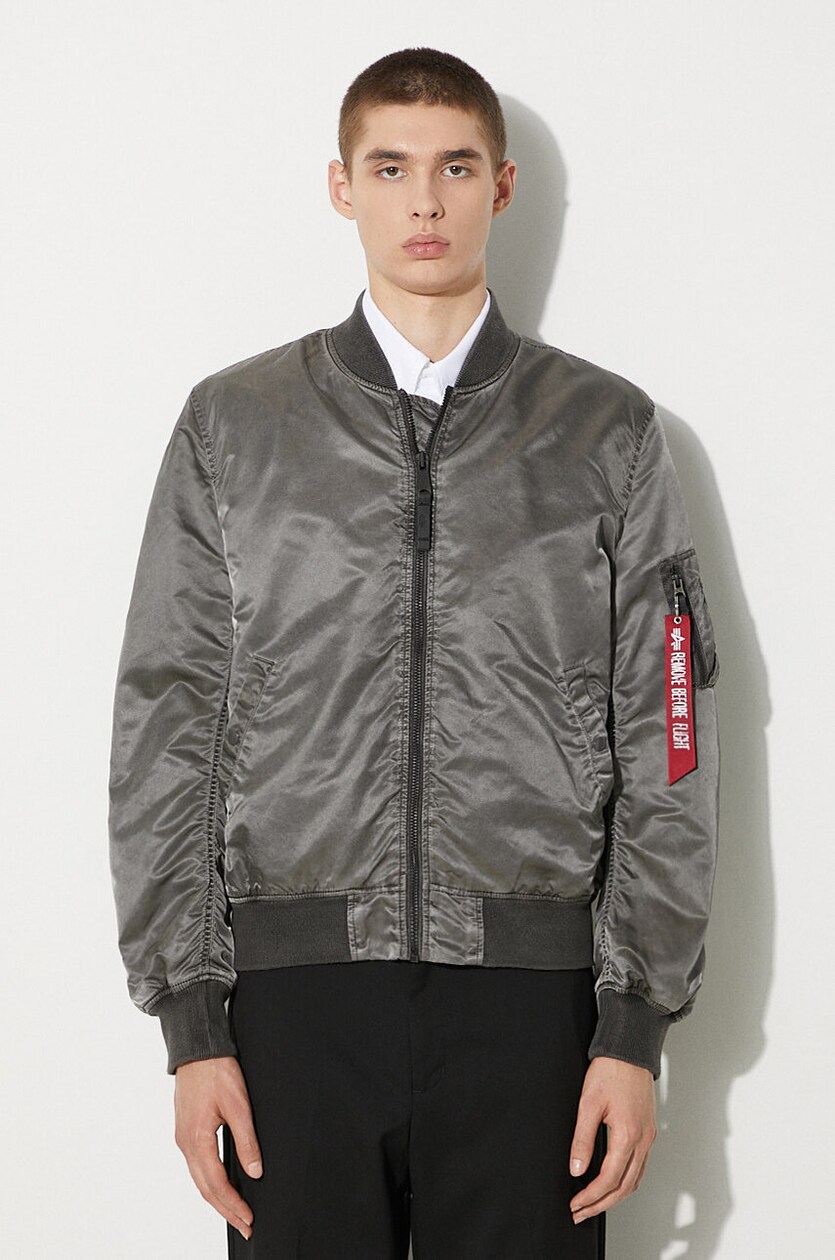Alpha Industries bomber jacket MA-1 VF LW Battlewash 106110 Alpha Industries bomber jacket MA-1 VF LW Battlewash 106110
