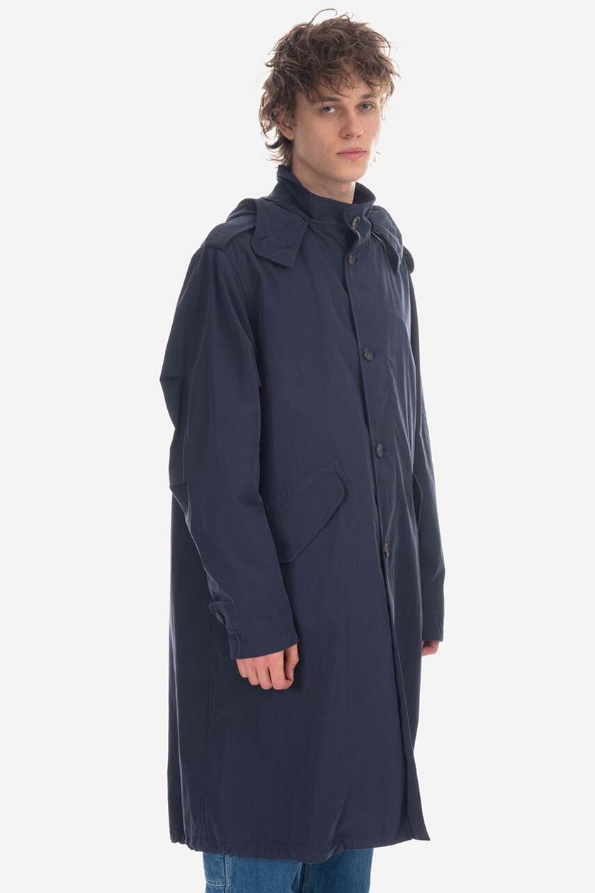 A.P.C. jacket Parka Antonny men\'s navy blue color COETZ-M30192 MARINE | buy  on PRM