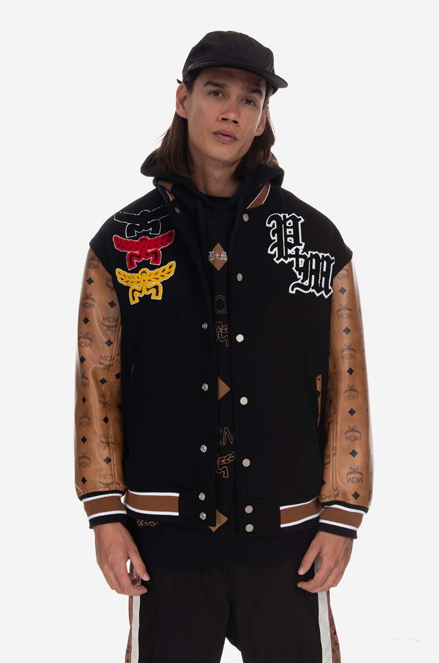 jacket, mcm, bomber jacket, mens bomber jacket - Wheretoget