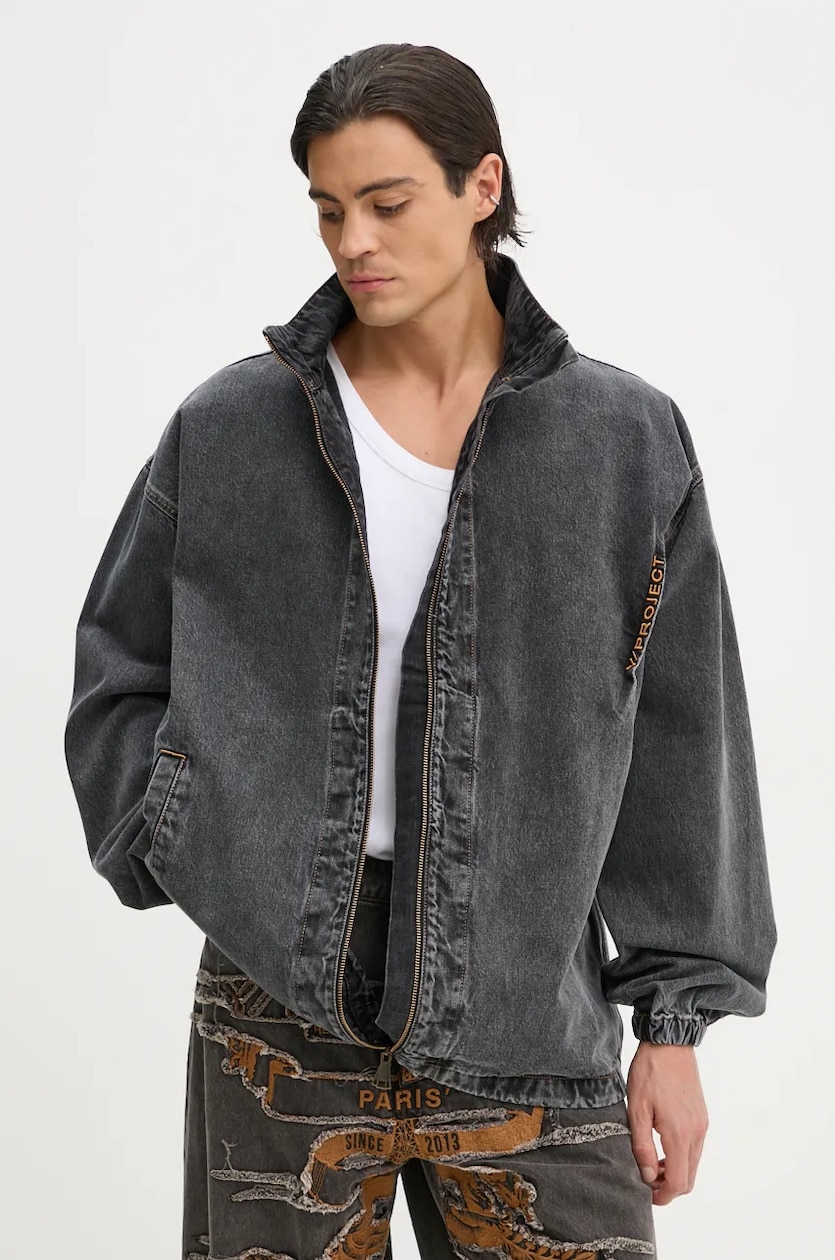 Y/Project denim jacket EVERGREEN PINCHED LOGO DENIM Y/Project denim jacket EVERGREEN PINCHED LOGO DENIM