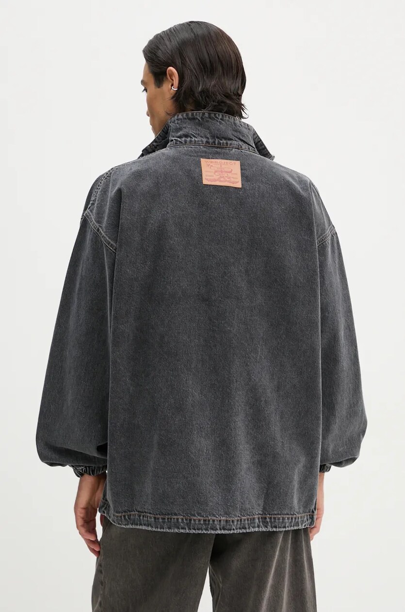 Y/Project denim jacket EVERGREEN PINCHED LOGO DENIM Y/Project denim jacket EVERGREEN PINCHED LOGO DENIM
