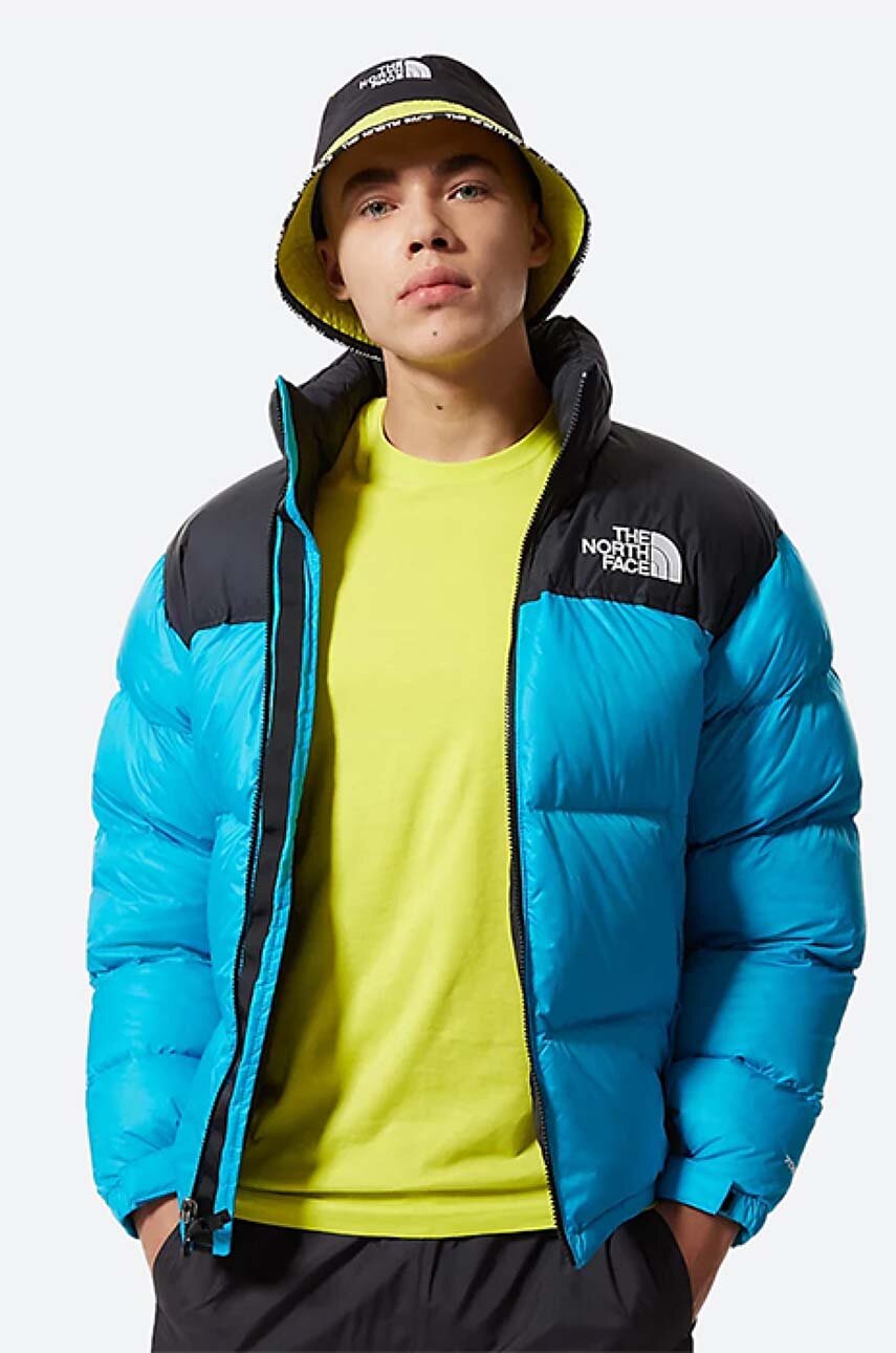 Blue hotsell nuptse jacket