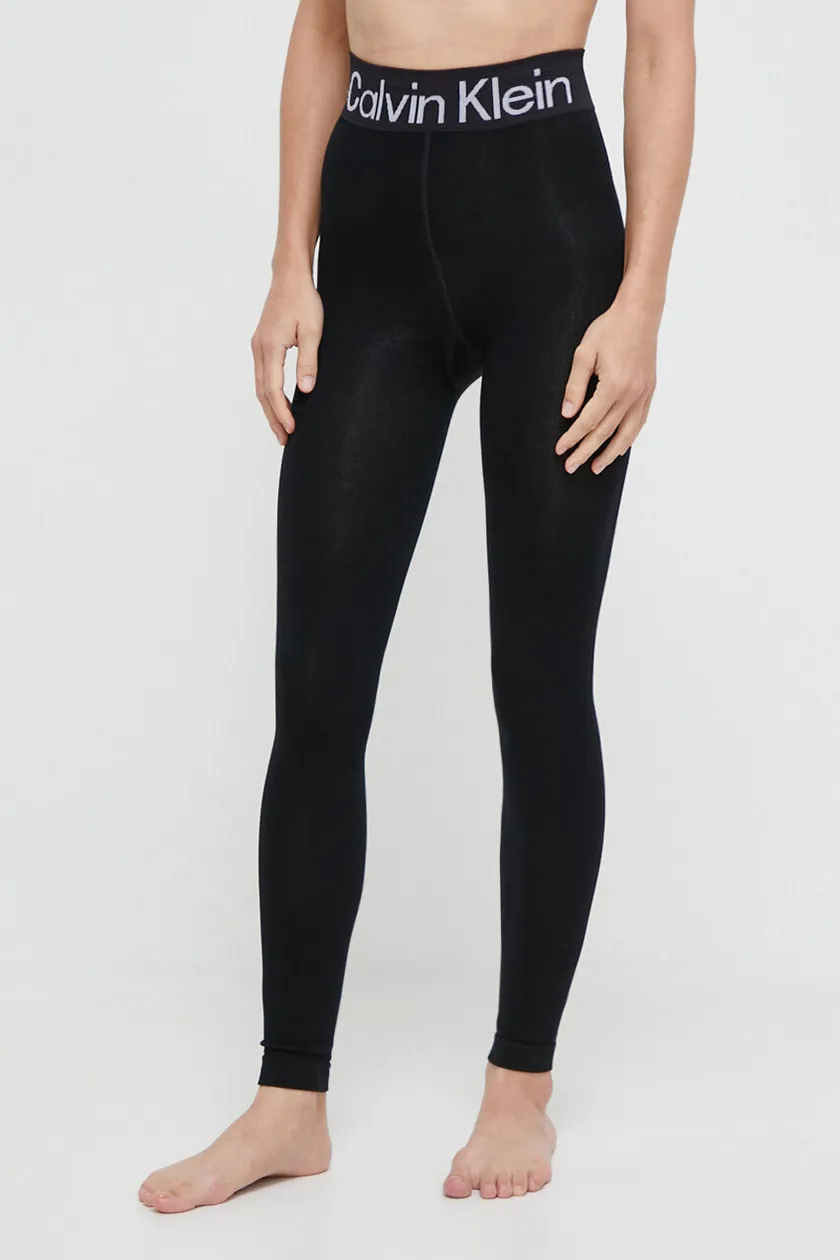 Calvin Klein Damskie legginsy Calvin Klein Kara czarne - Ceny i