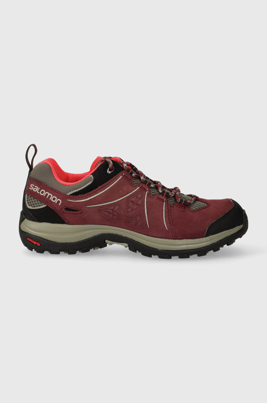 Salomon top leather shoes
