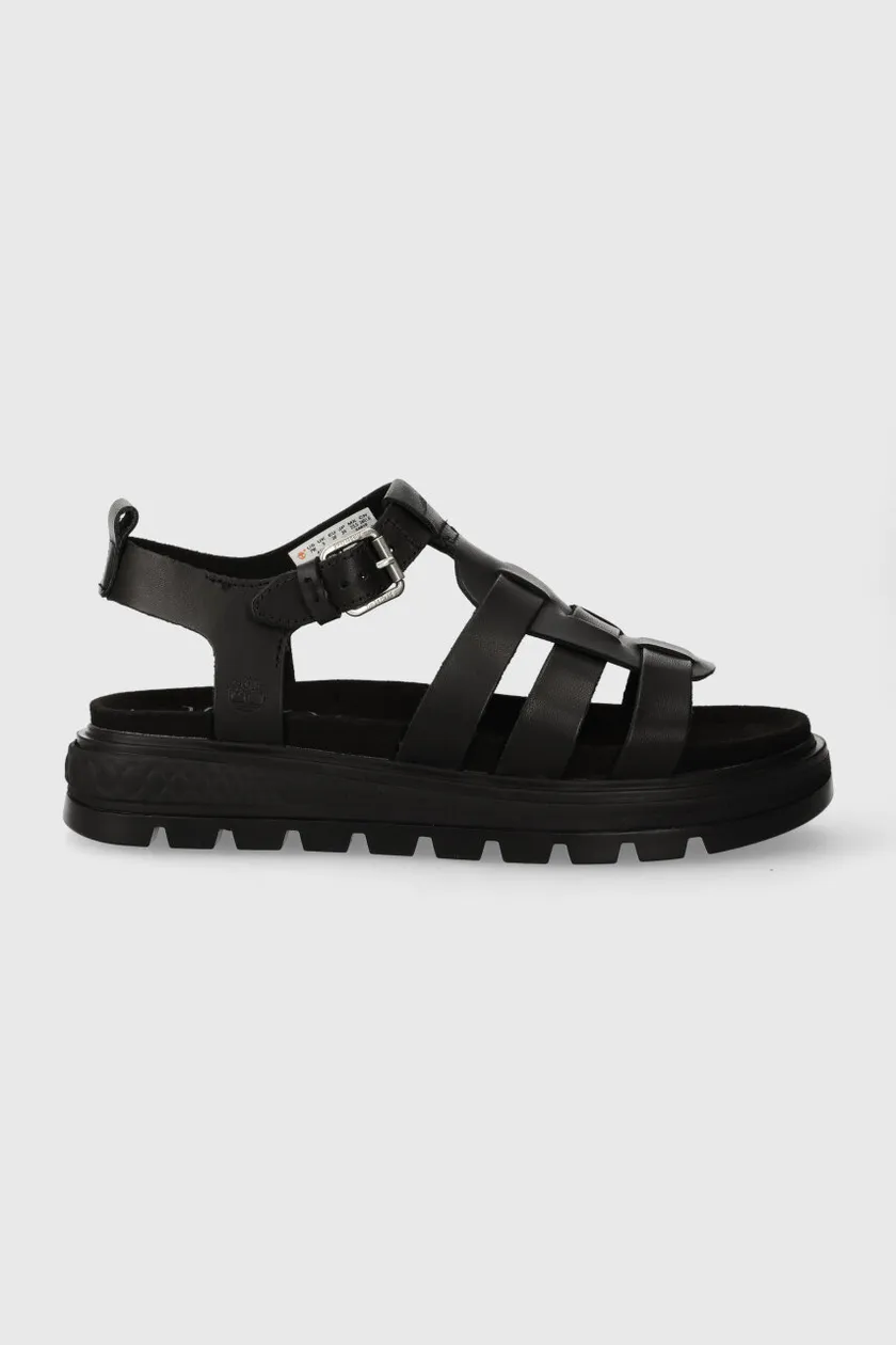 Timberland hotsell black sandals