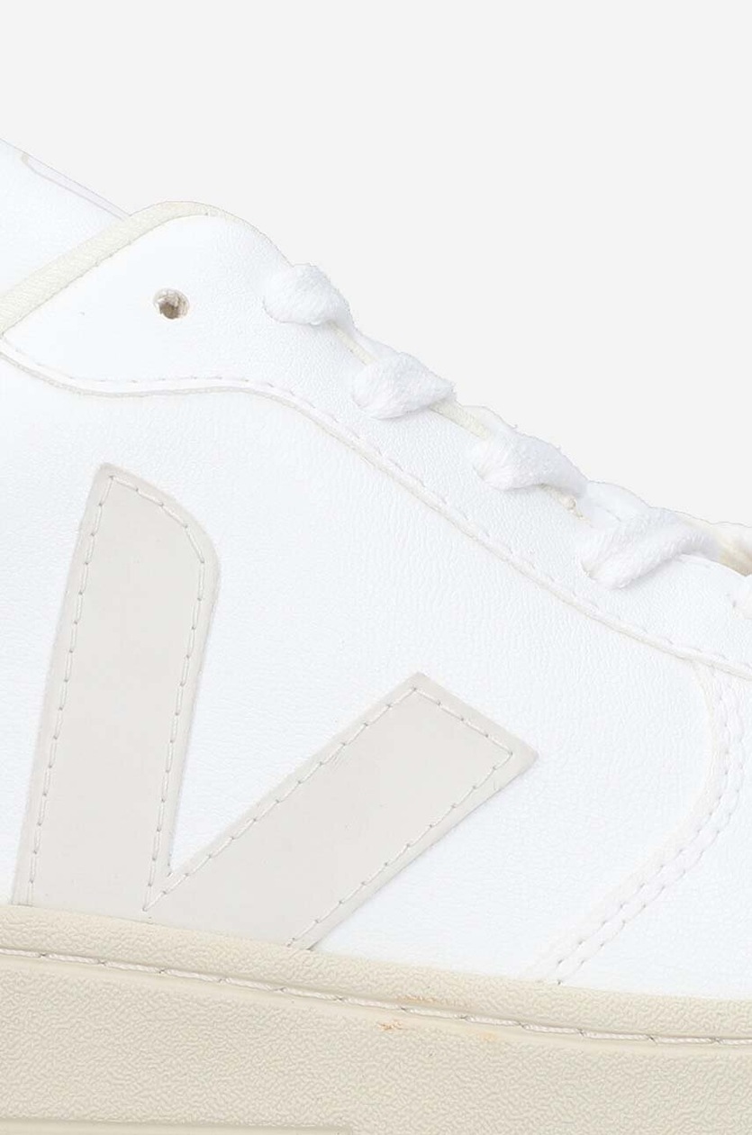 スニーカー VEJA FW23 V-10 VEJA SNEAKERS (VX0702892 WHITE) Veja sneakersy skórzane V-10 kolor biały VX0702892 | Answear.com