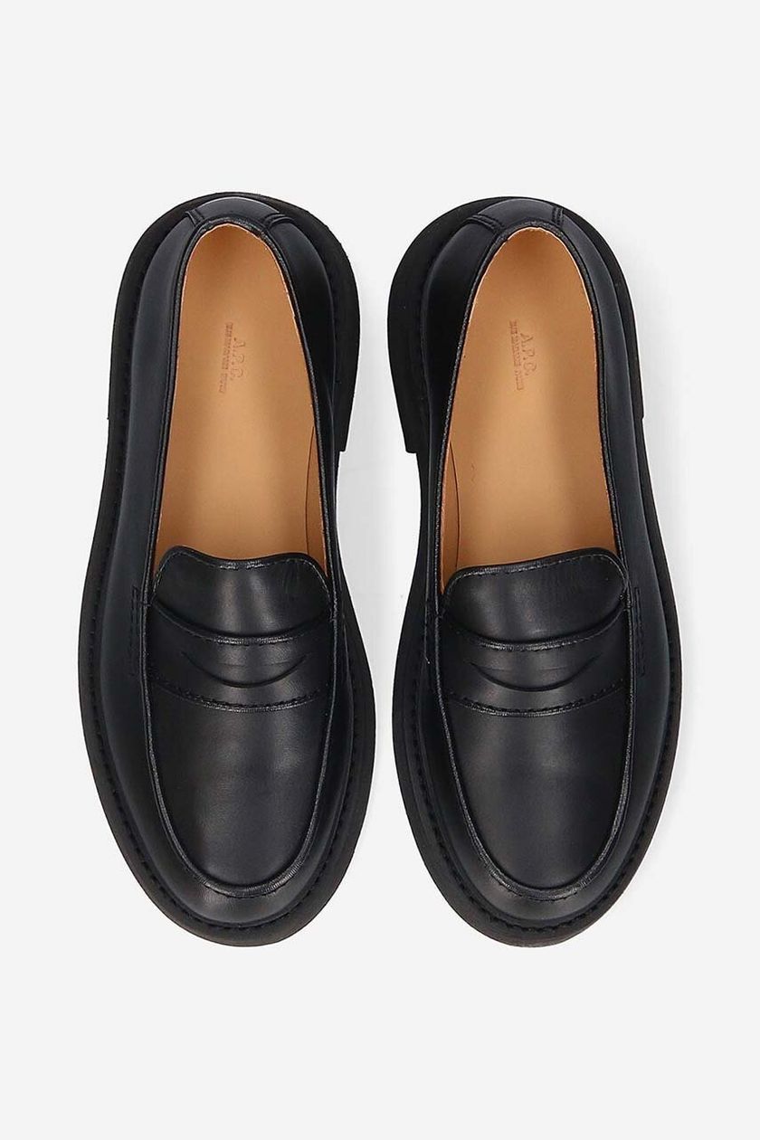 A.P.C. loafers men's black color buy PRM