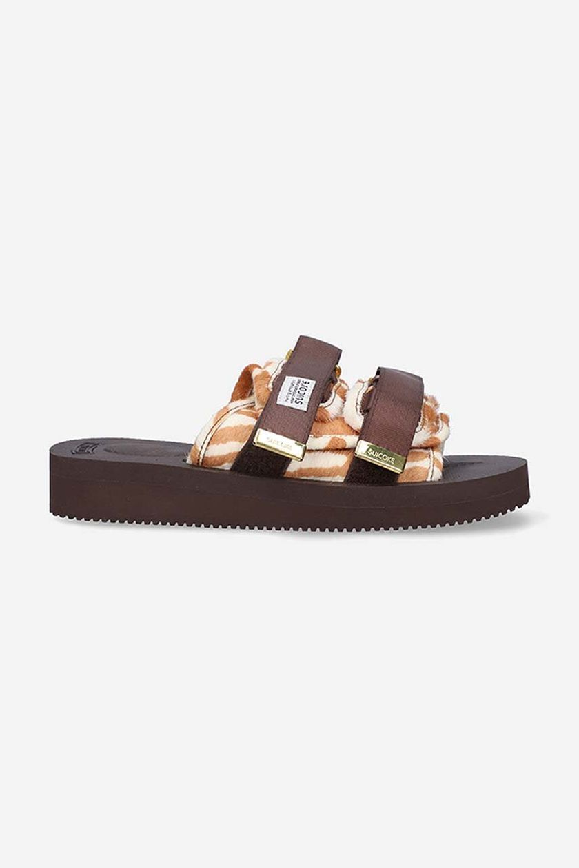 Suicoke sliders Rubber Sole MOTO-VHL black color | buy on PRM