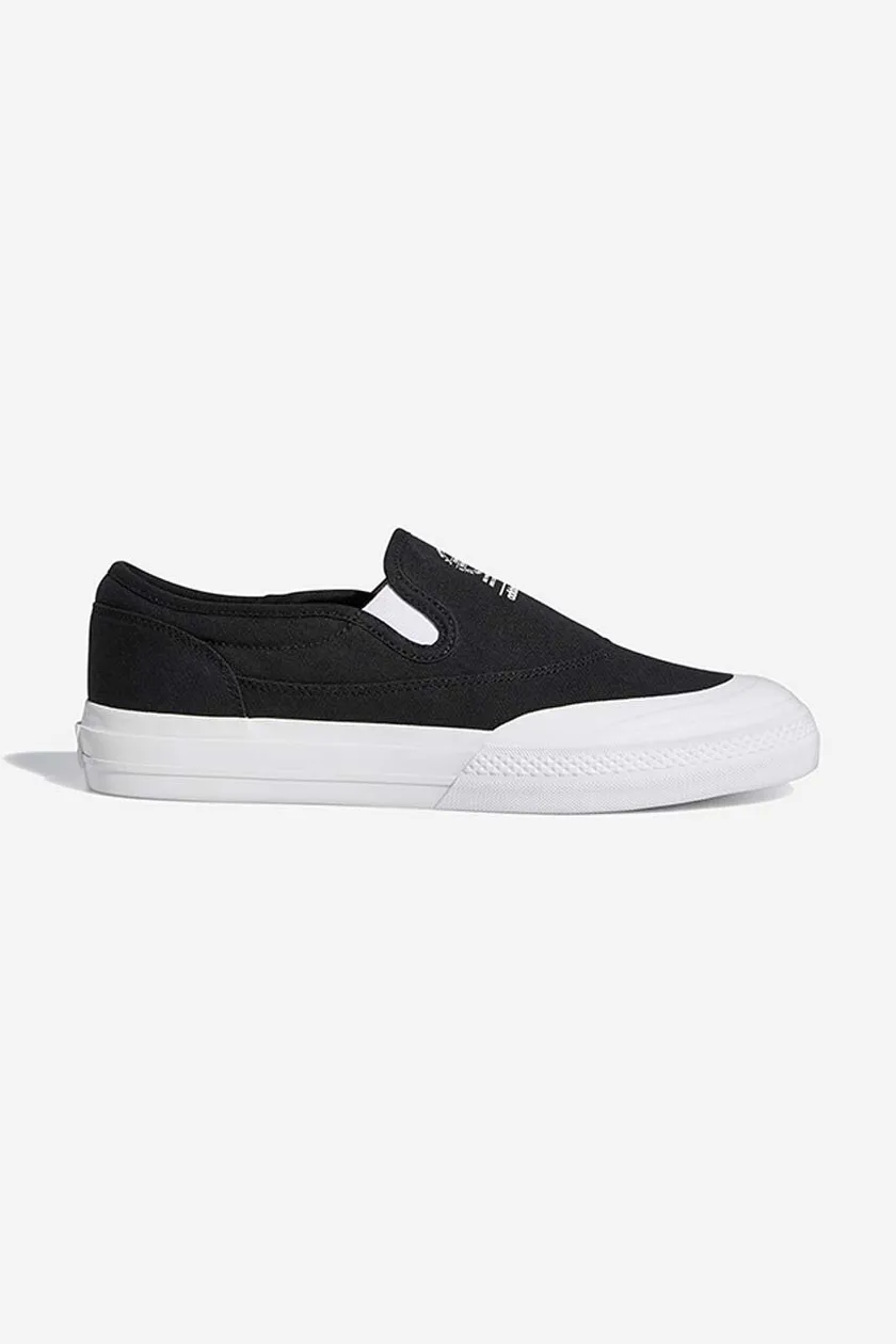 adidas Originals plimsolls Nizza RF Slip S237 black color buy on