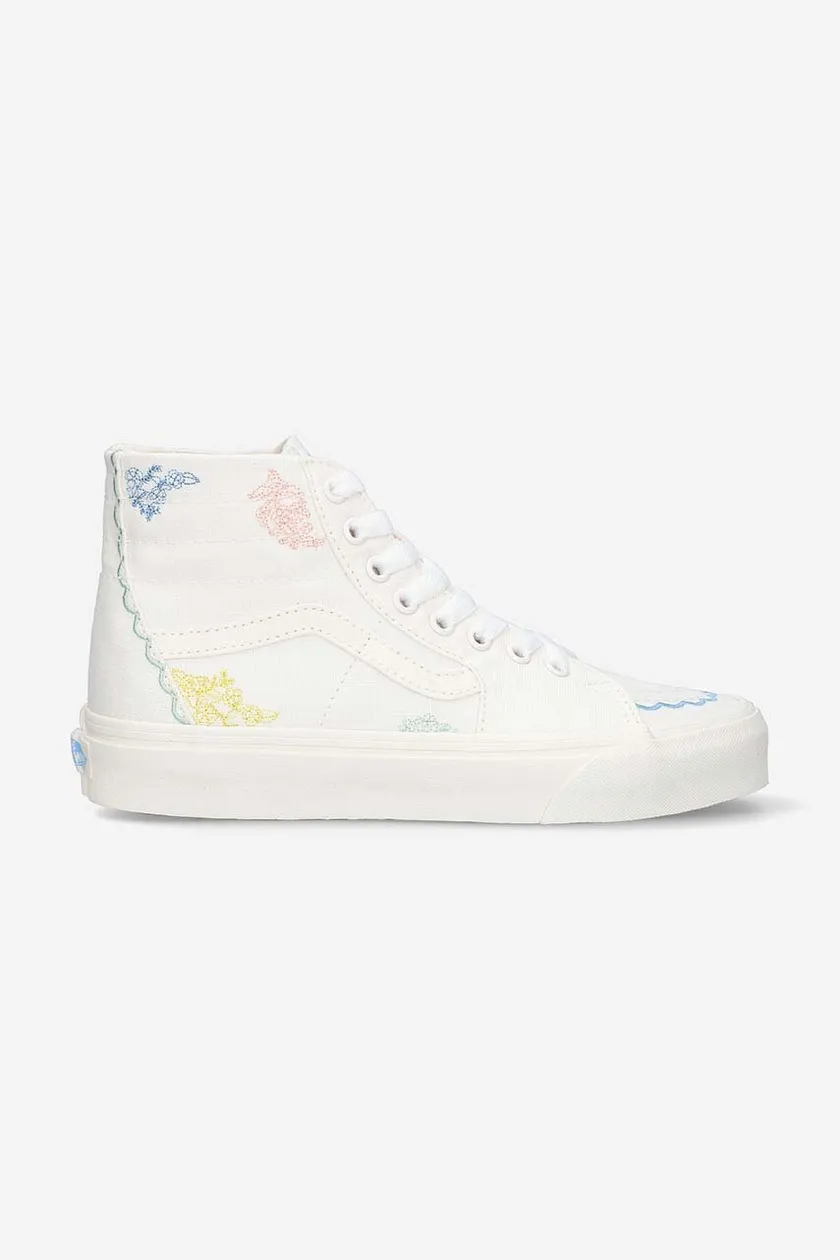 Vans white womens outlet trainers