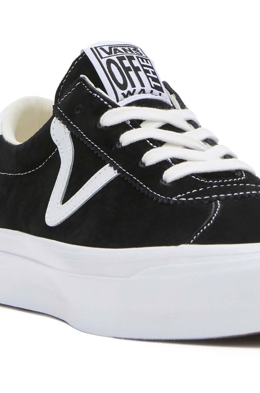 国内配送 VANS SPORT 73 LX PIG SUEDE BLACK /WHITE Vans Sport 73 LX Pig Suede Black/ White VN000CR1BA21 at PRM US
