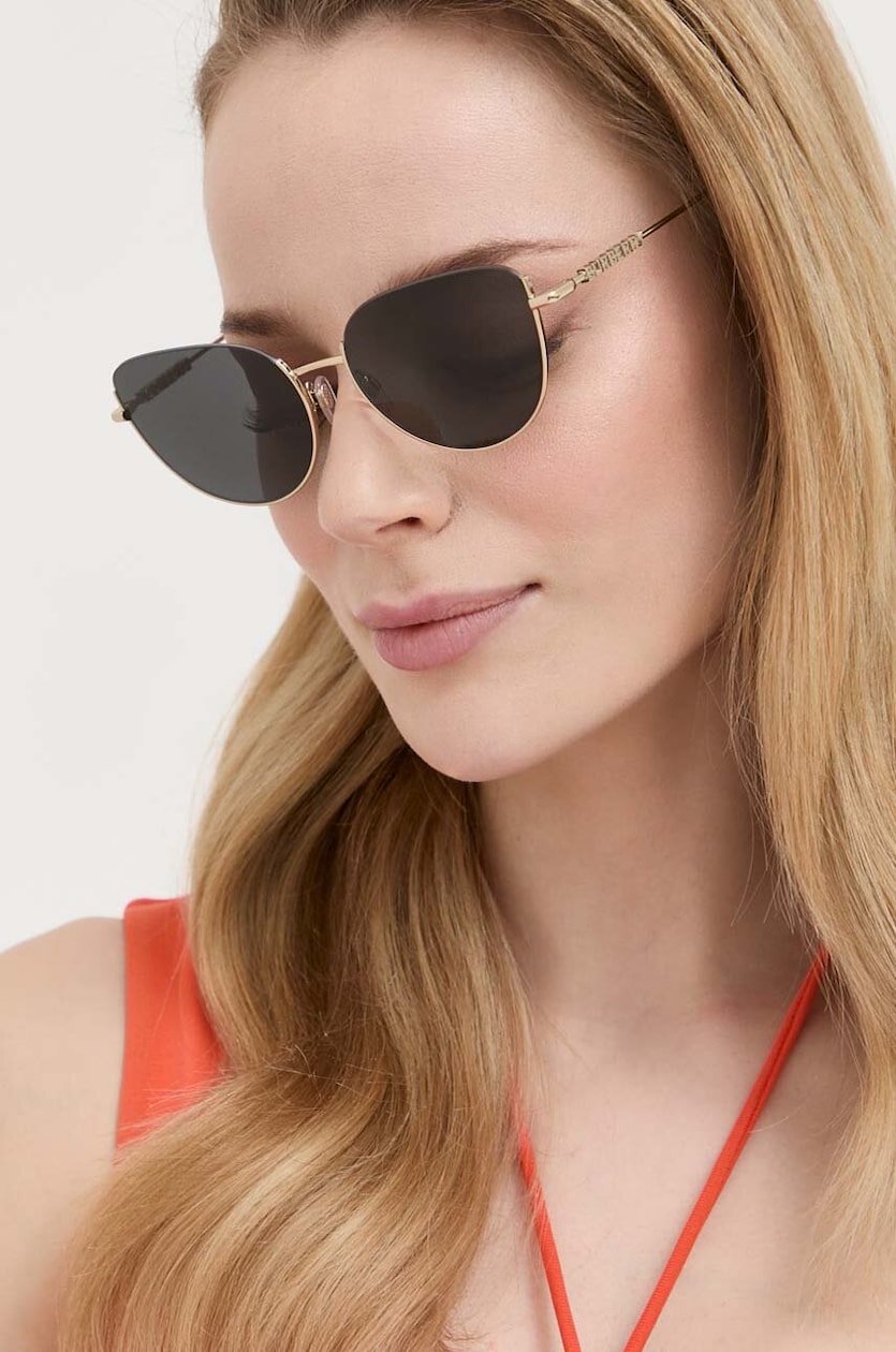 Burberry top hexagonal glasses