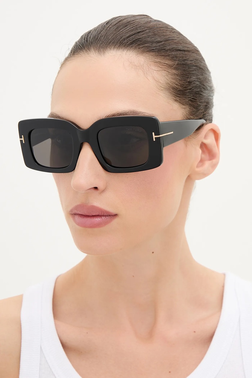 サングラス SUNNEI Woman Sunglasses Black MACCXEYW005D 001 Sunnei sunglasses women's black color MACCXEYW005 at PRM US