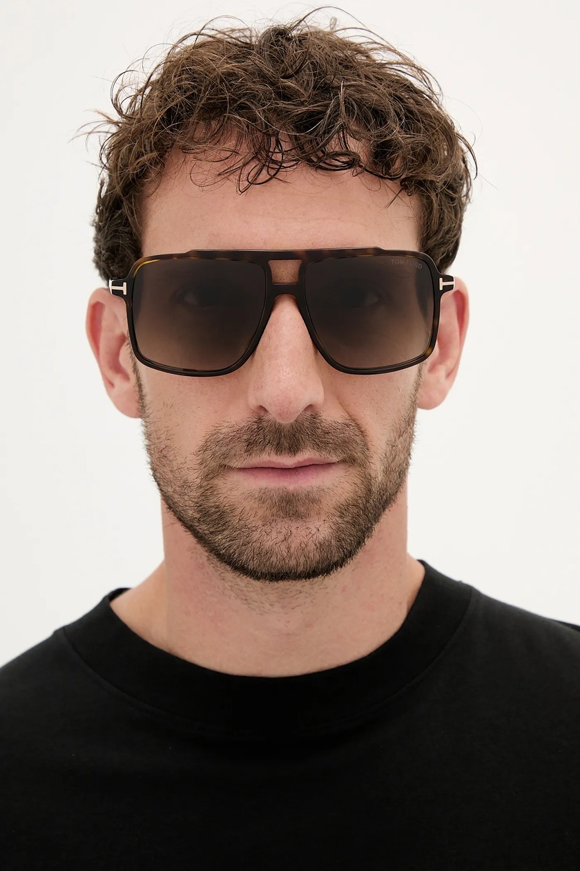 Tom Ford sunglasses Kemp brown color FT1177_5952B at PRM US