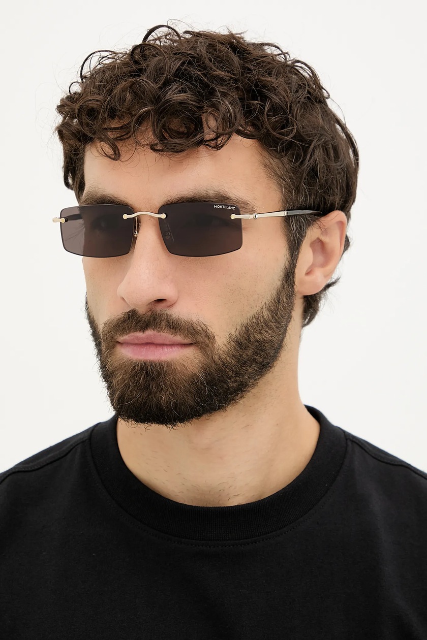 オルコールランプ Marc Jacobs okulary przeciwsłoneczne męskie kolor złoty MARC 784/S