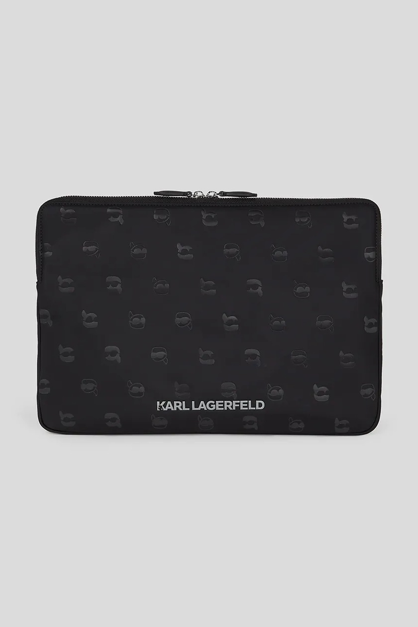 Karl Lagerfeld etui na paszport kolor czarny A3W32003