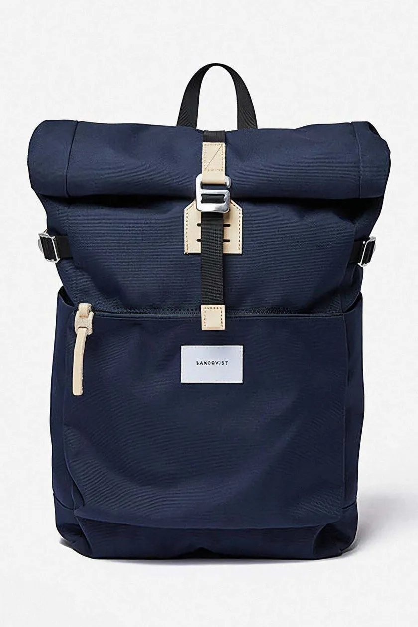 Sandqvist backpack navy blue color