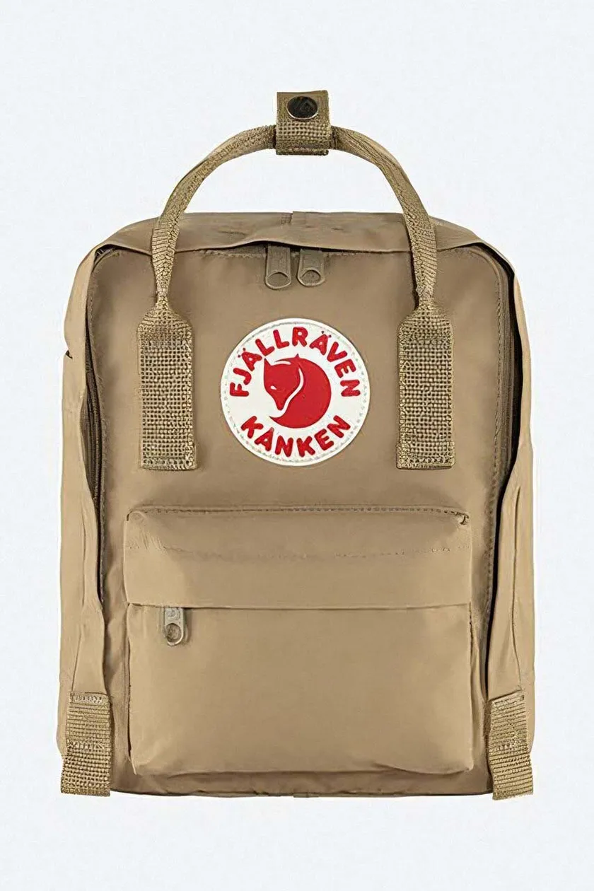 Ruksak Fjallraven Kanken Mini F23561.221-221, hnedá farba, malý, s nášivkou