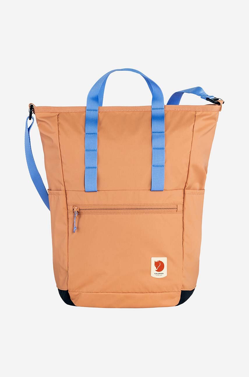 Fjallraven rucsac Fjallraven High Coast Totepack culoarea portocaliu, mare, uni F23225.241-241