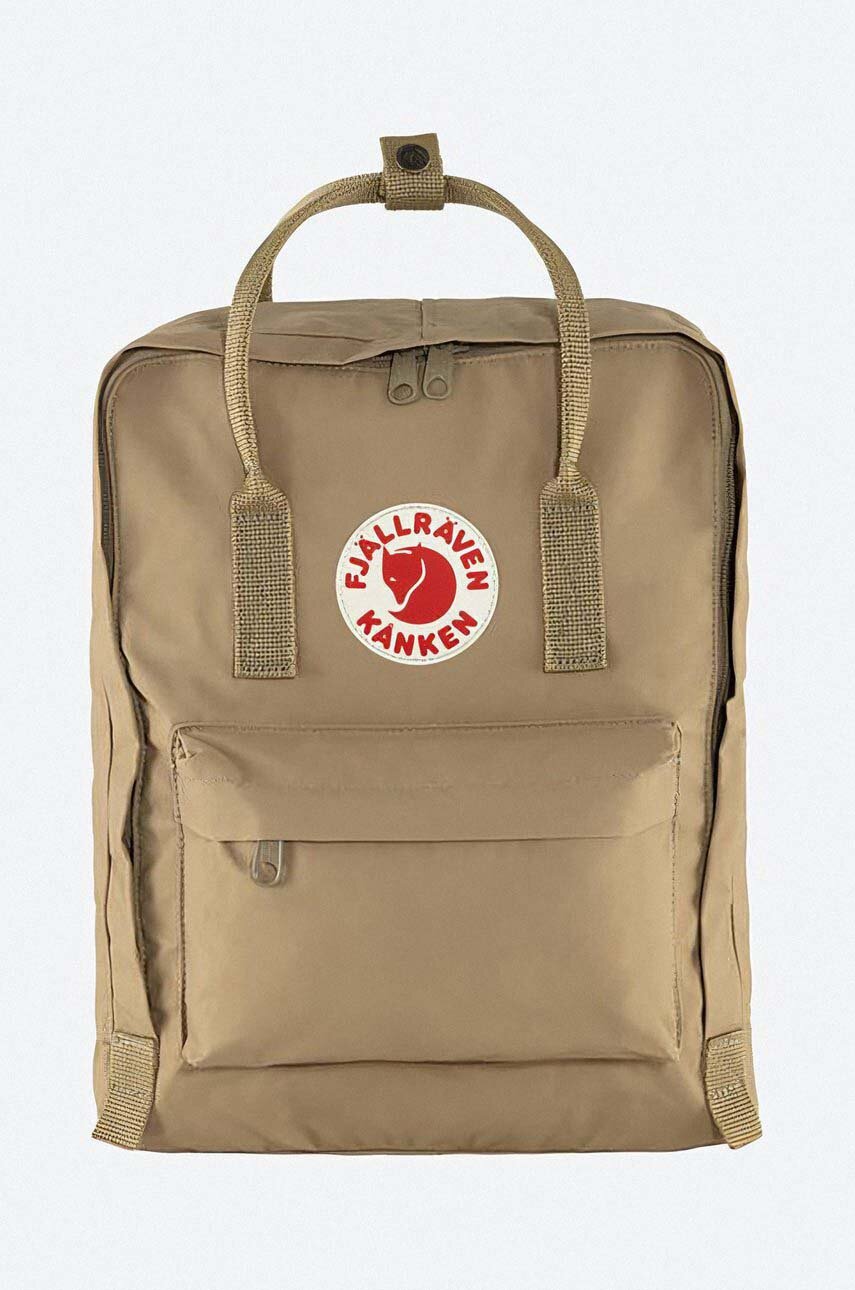 Fjallraven rucsac Kanken culoarea bej, mare, uni F23510.221