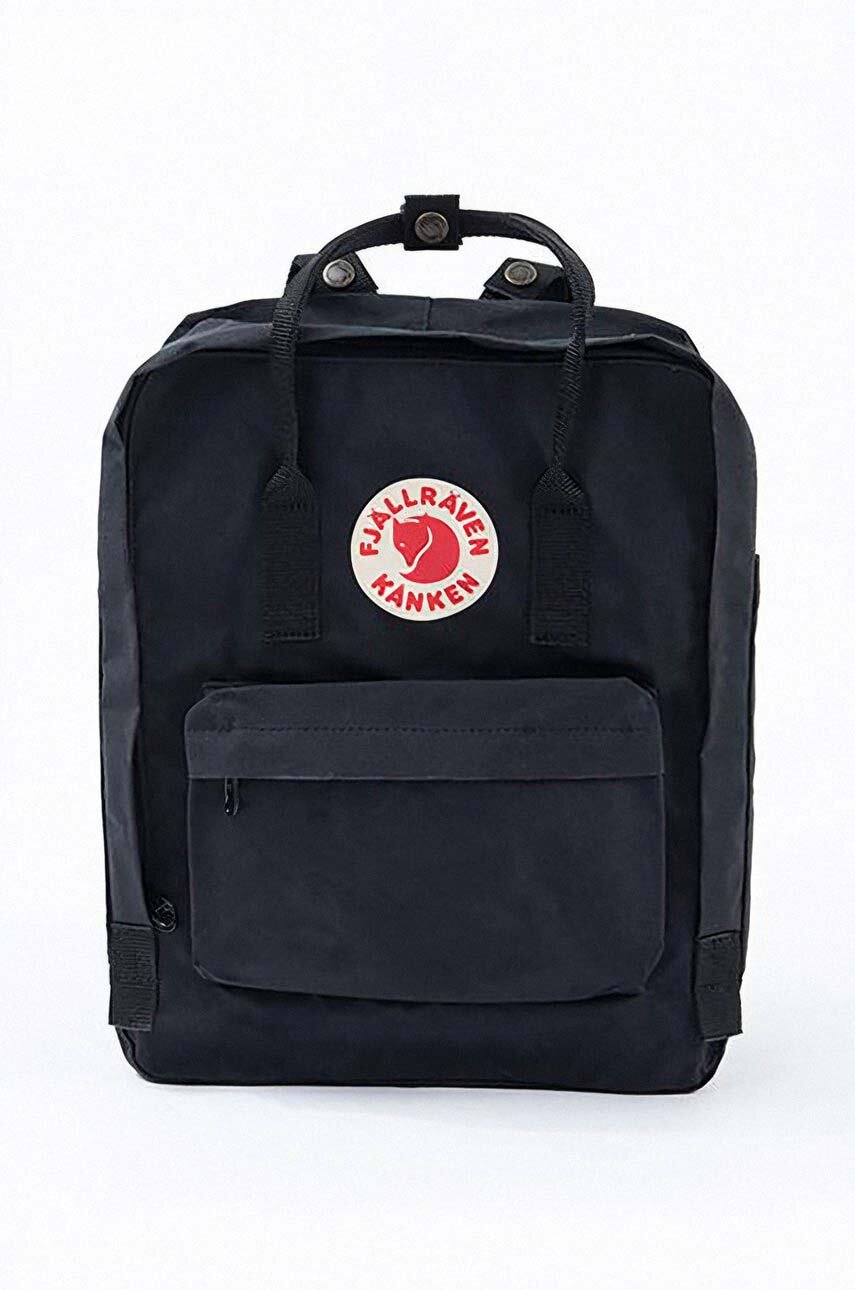 Fjallraven rucsac Kanken culoarea negru, mare, neted F23510.550-550