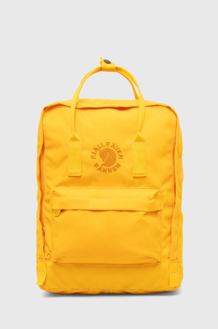 Fjallraven rucsac Kanken culoarea galben, mare, uni 23548.-SUNFLOWER