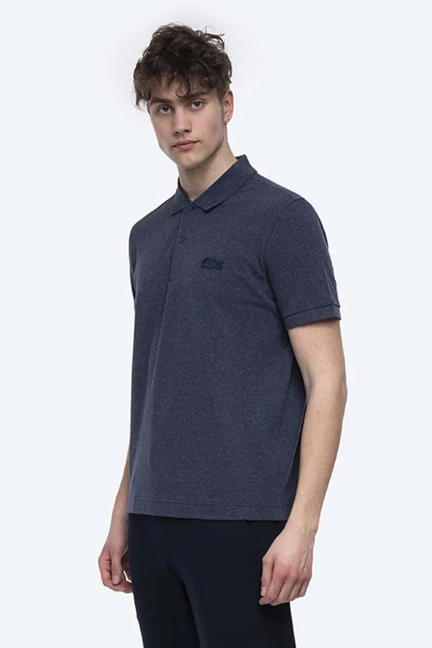 Lacoste polo shirt PH5403 4JS men's navy blue color | buy on PRM