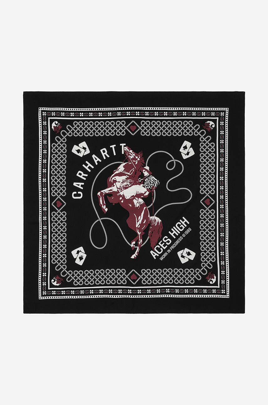 Big Size Black/Red Bandana