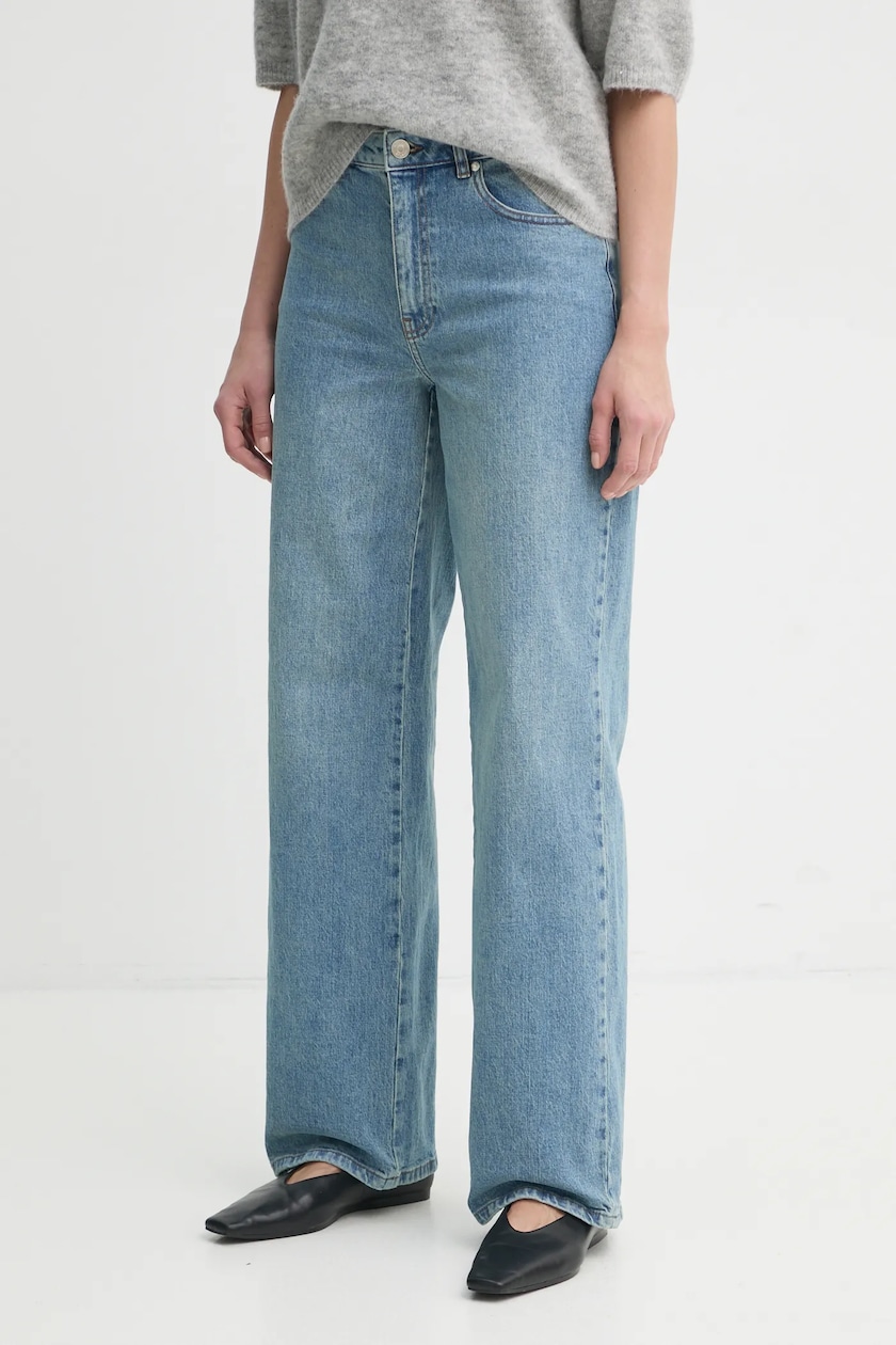 adidas Originals jeansy DENIM ZIP PANT damskie kolor adidas Originals jeansy DENIM ZIP PANT damskie kolor