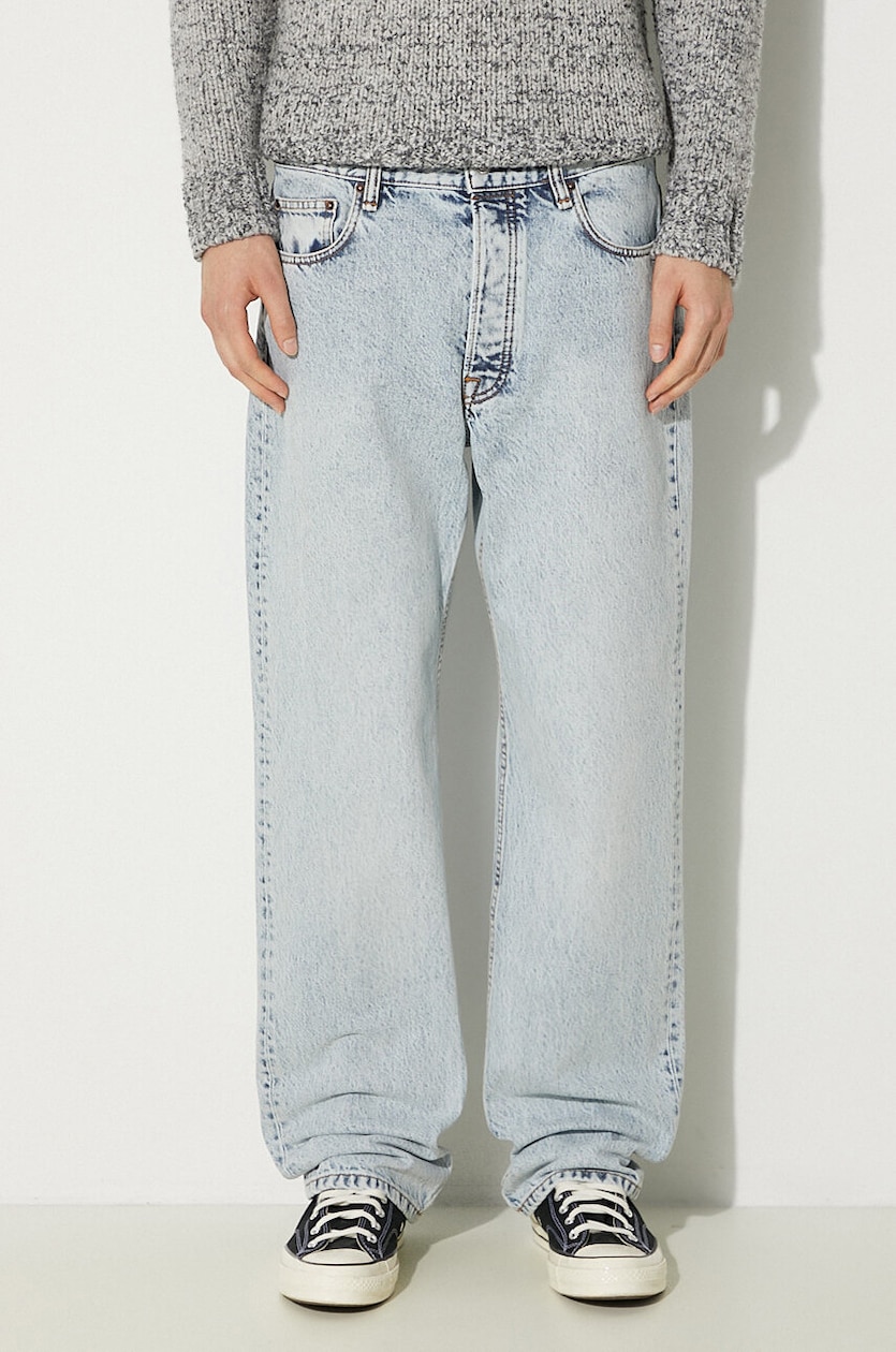 Wood Wood cotton jeans Al Rigid Denim Straight Fit PRM EU