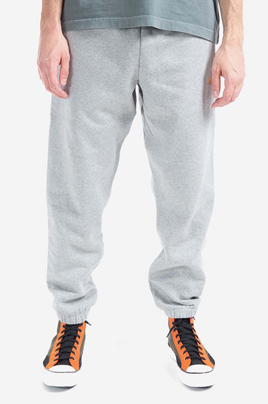 Carhartt WIP joggers Chase Sweat Pant gray color | buy on PRM