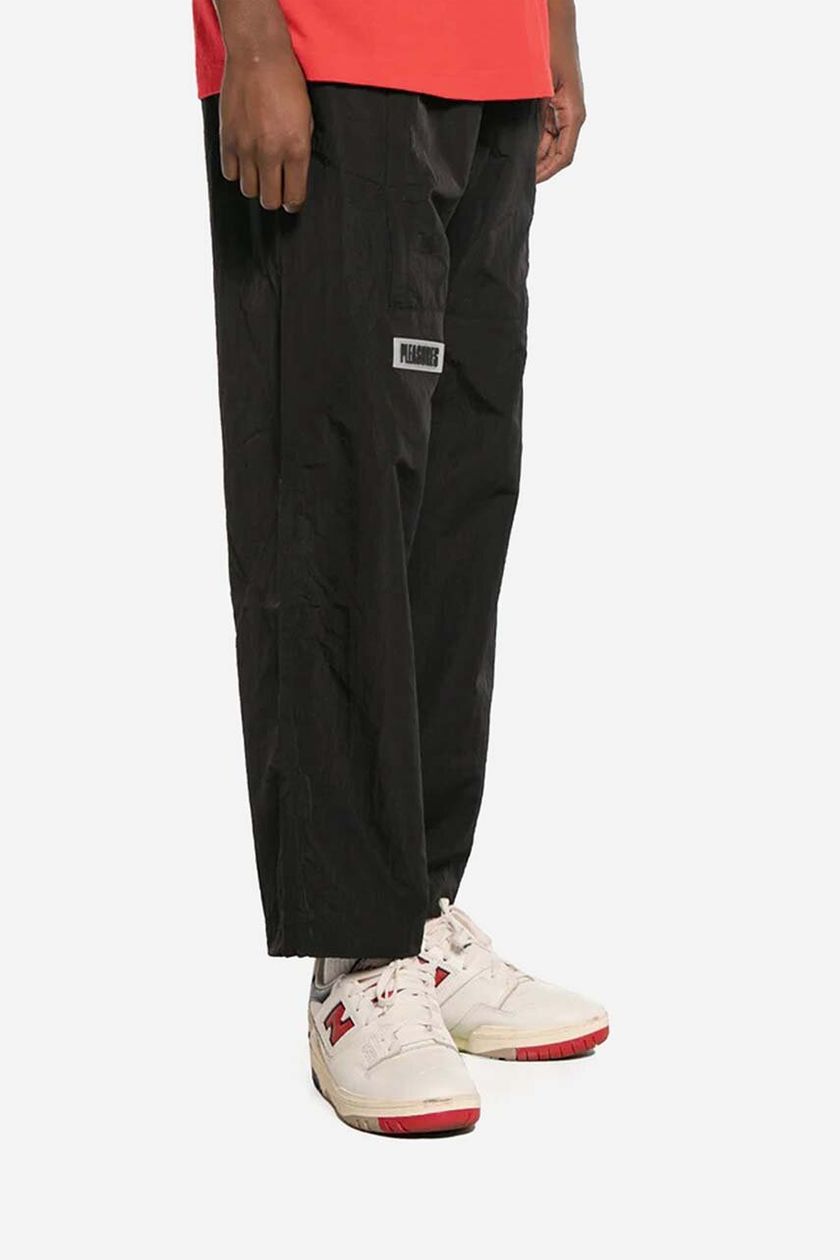 PLEASURES trousers Tidy Hiking Pant men's black color | buy on PRM