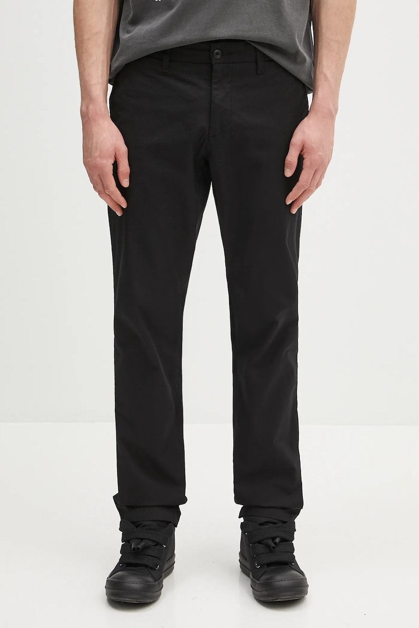 Our Legacy wool trousers Borrowed Chino black color M421BBPW Our Legacy wool trousers Borrowed Chino black color M421BBPW