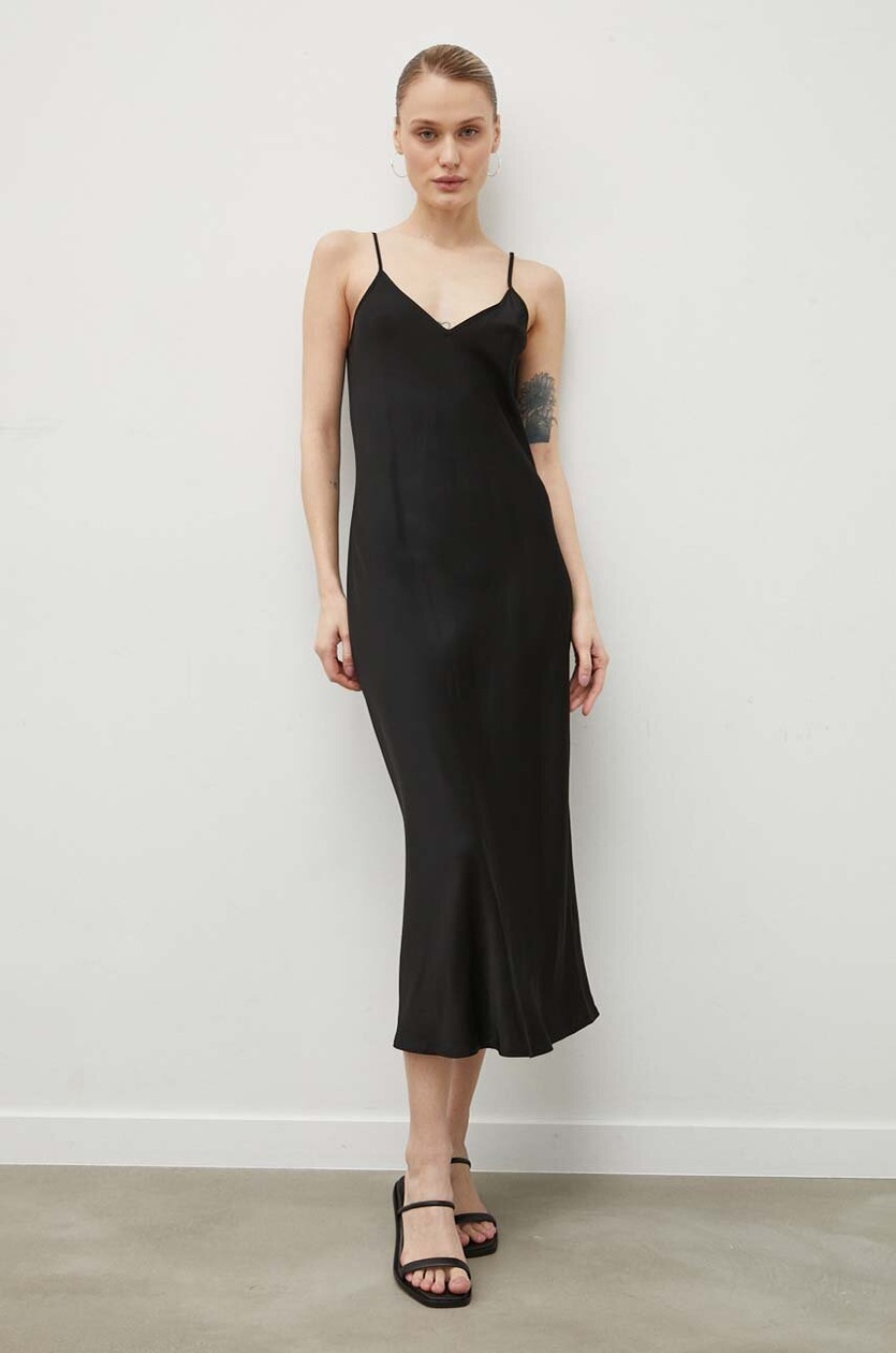 JW Anderson dress Shoulder Drape V-Neck Dress PRM EU